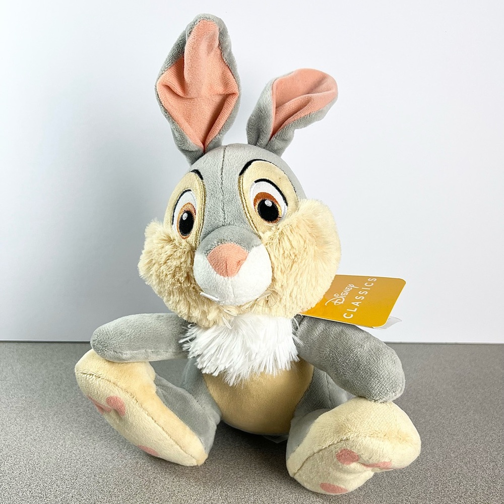 NWT 2021 Kohl's Cares Disney Thumper Bunny Plush Stuffed 12" Gray/Cream‎ Bambi